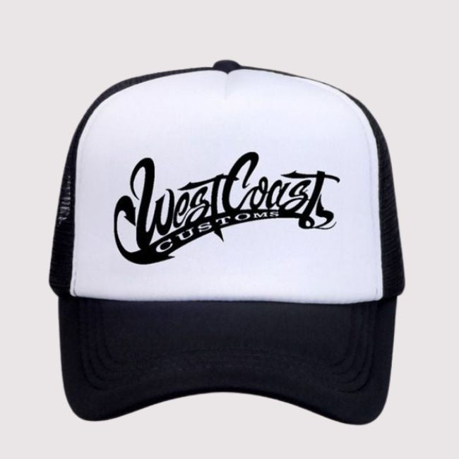 Kanye west hat Hip Hop cool mesh trucker Black