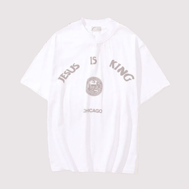 Jesus Is King Chicago T Shirt White