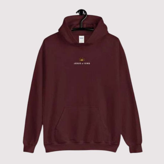 Jesus is King faith hoodie by Kanye West Brown