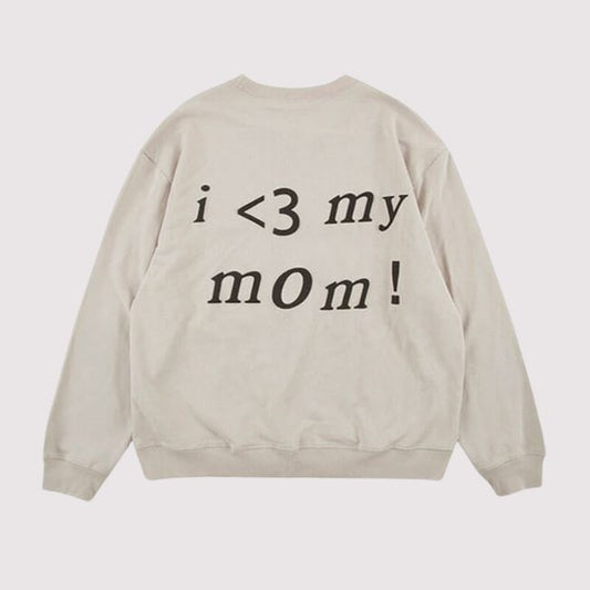 Kanye West Beautiful Mother’s Day Crewneck Shirt Bone