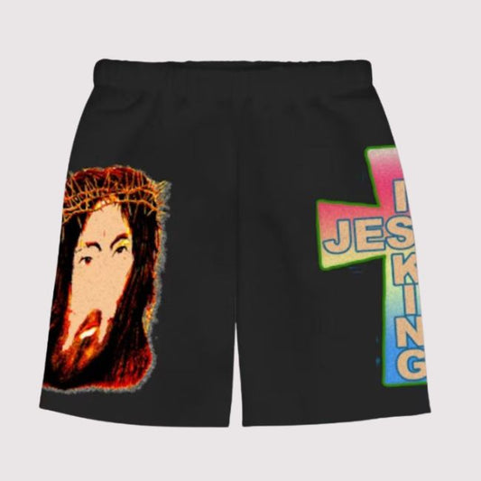 Kanye West AWGE for JIK Cross II Shorts Black