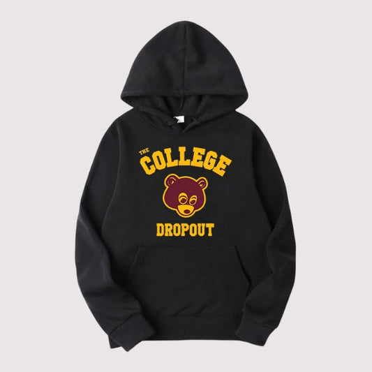 Kanye West The College Dropout Black Hoodie