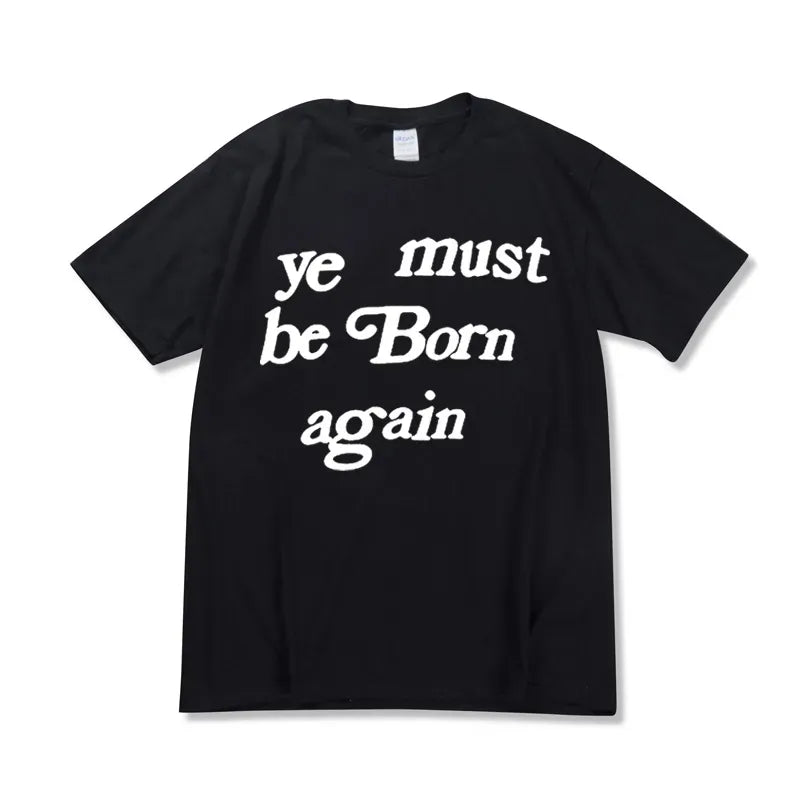 Ye Must Be Born Again Black Tee