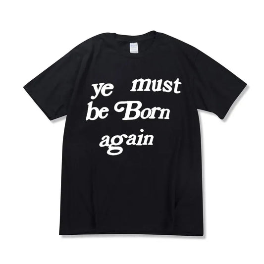 Ye Must Be Born Again Black Tee