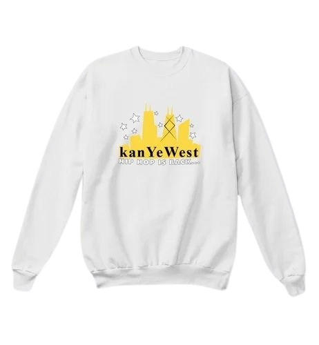 Kanye West Sweatshirt White